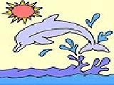 Jouer à Little dolphin coloring