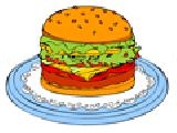 Jouer à Online coloring hamburger