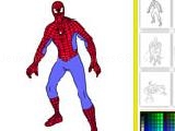 Jouer à Spider man online coloring game