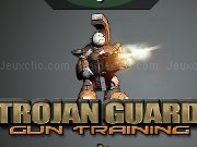 Jouer à Trojan guard gun training