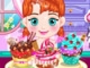Jouer à Baby Anna Tasty Cupcake