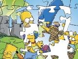 Jouer à The simpsons puzzle