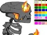 Jouer à Taofewa - fire skeleton animation coloring game