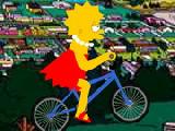 Jouer à Lisa simpson bicycle