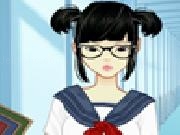 Jouer à Mega school girl dress up game