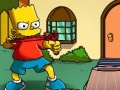 Jouer à The simpsons slingshot game