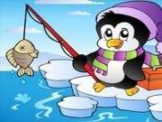 Jouer à Fishing penguin jigsaw