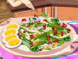 Jouer à Green bean salad - sara's cooking class