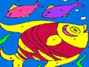 Jouer à Colorful fishes coloring