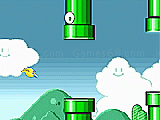 Jouer à Flappy bird in mario world