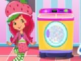 Jouer à Strawberry shortcake washing clothes