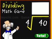 Jouer à Dividing math game