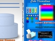 Jouer à Decorate birthday cake