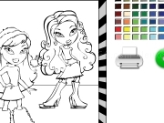 Jouer à Bratz and friend coloring