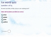 Jouer à Ice world quiz