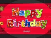 Jouer à Happy birthday card