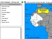Jouer à African geography - learning level