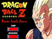 Jouer à Dragon ball Z - power levels demo