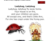 Jouer à Ladybug lady bug print