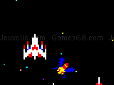 Jouer à Galaga