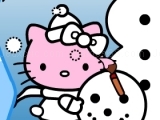 Jouer à Hello Kitty Christmas Coloring