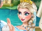 Jouer à Elsa wedding kiss